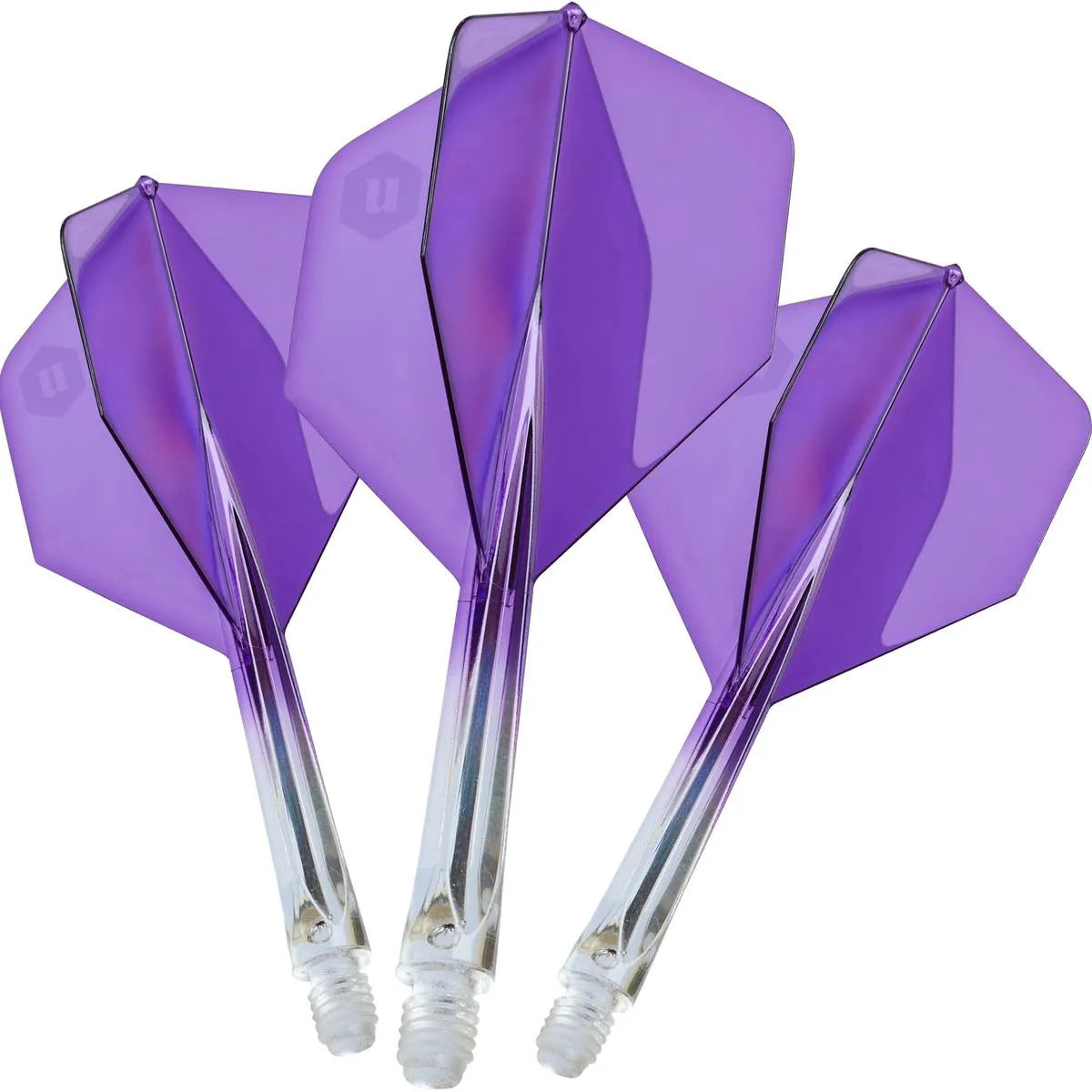 Unicorn Forge Plus Two-Tone All In One System-24-Clear Black-Medium-Premier Darts