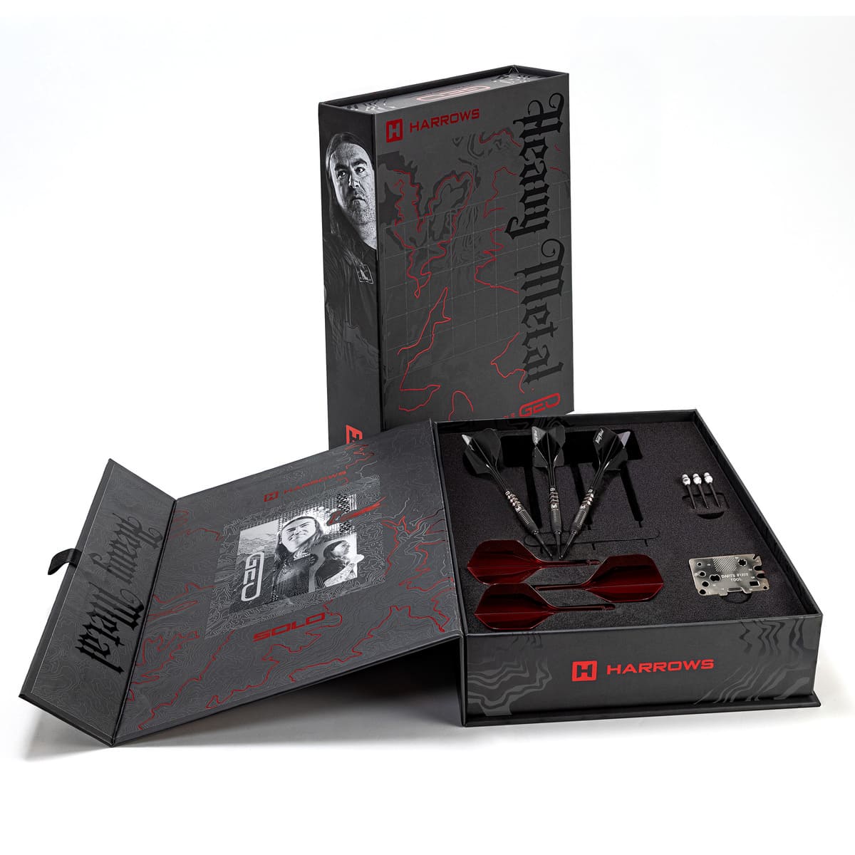 Harrows Ryan Searle Geo 90% Tungsten Soft Tip Darts-7-20 GRAM-Premier Darts