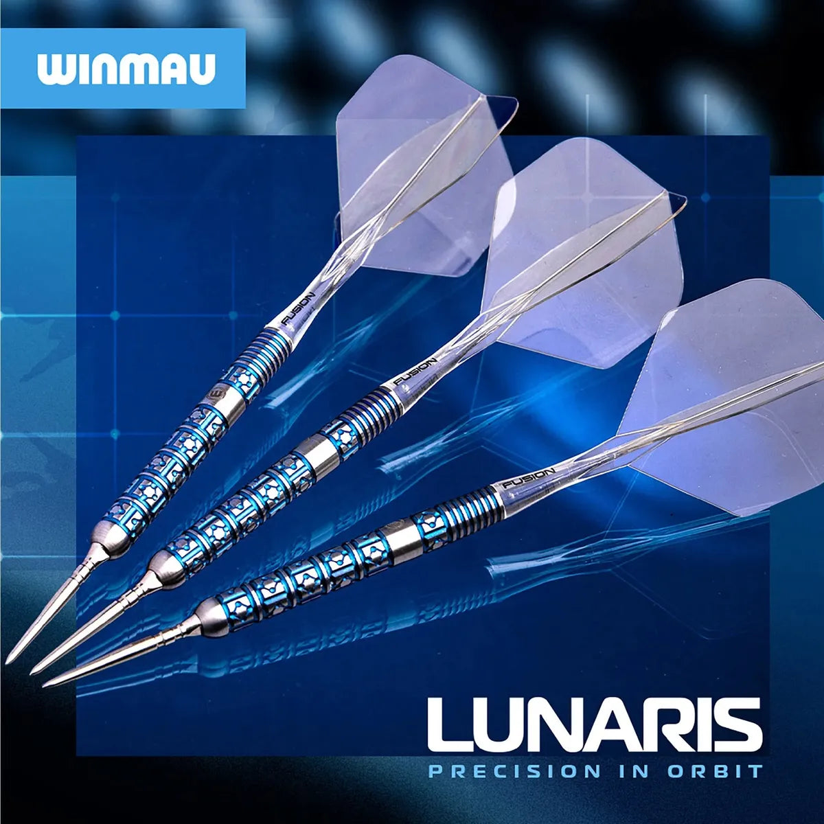 Winmau Lunaris Tapered SP 90% Tungsten Steel Tip Darts-8-22 GRAM-Premier Darts