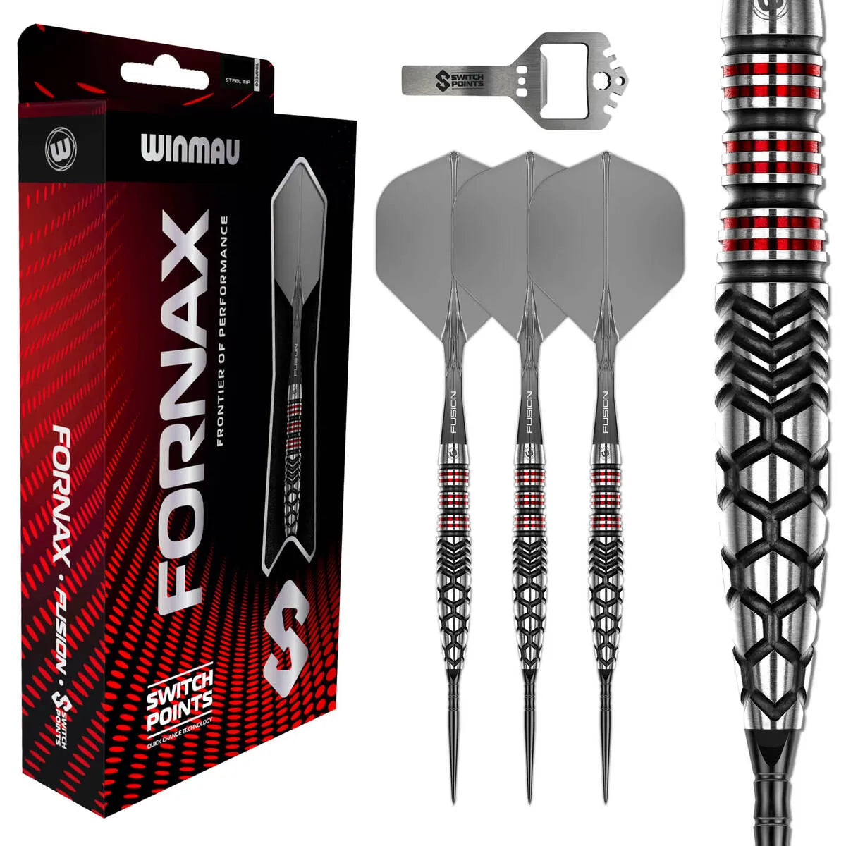 Winmau Fornax Torpedo SP 90% Tungsten Steel Tip Darts-1-23 GRAM-Premier Darts