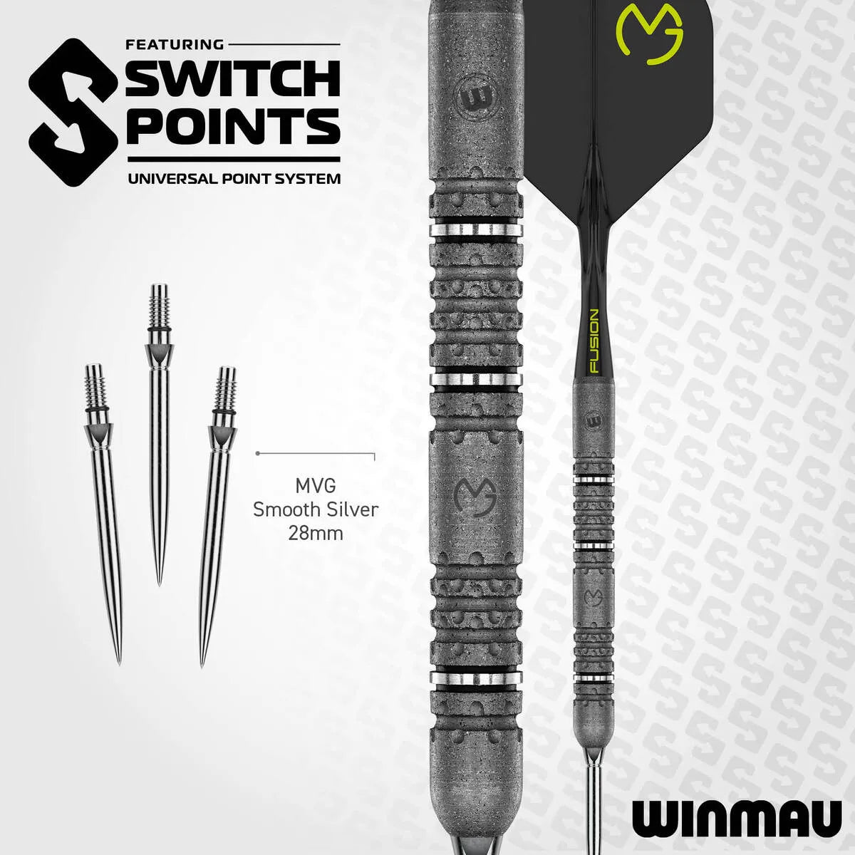 Winmau MVG Signature Edition SP 90% Steel Tip Darts-4-22 GRAM-Premier Darts
