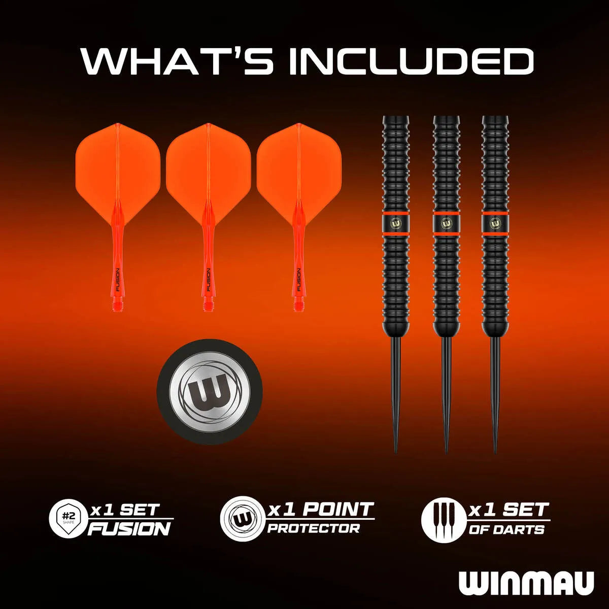 Winmau Emma Paton Edit 90% Steel Tip Darts-3-23 GRAM-Premier Darts