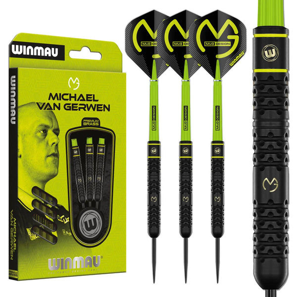 Winmau MvG SE Brass Steel Tip Darts-1-21 GRAM-Premier Darts