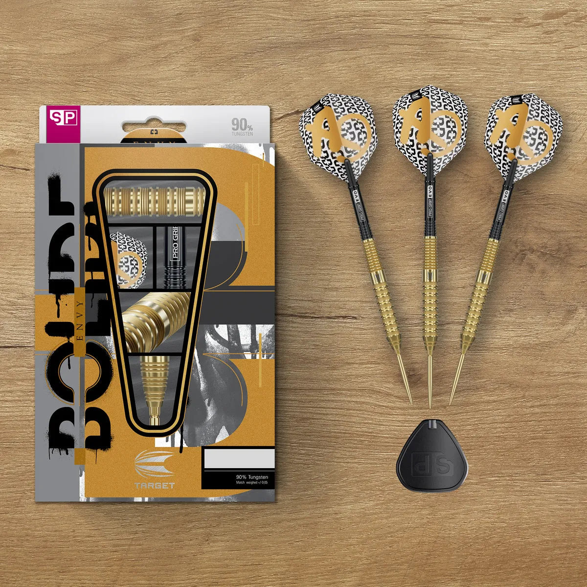 Target Darts Bolide Envy 02 90% Tungsten Steel Tip Darts-7-22 GRAM-Premier Darts