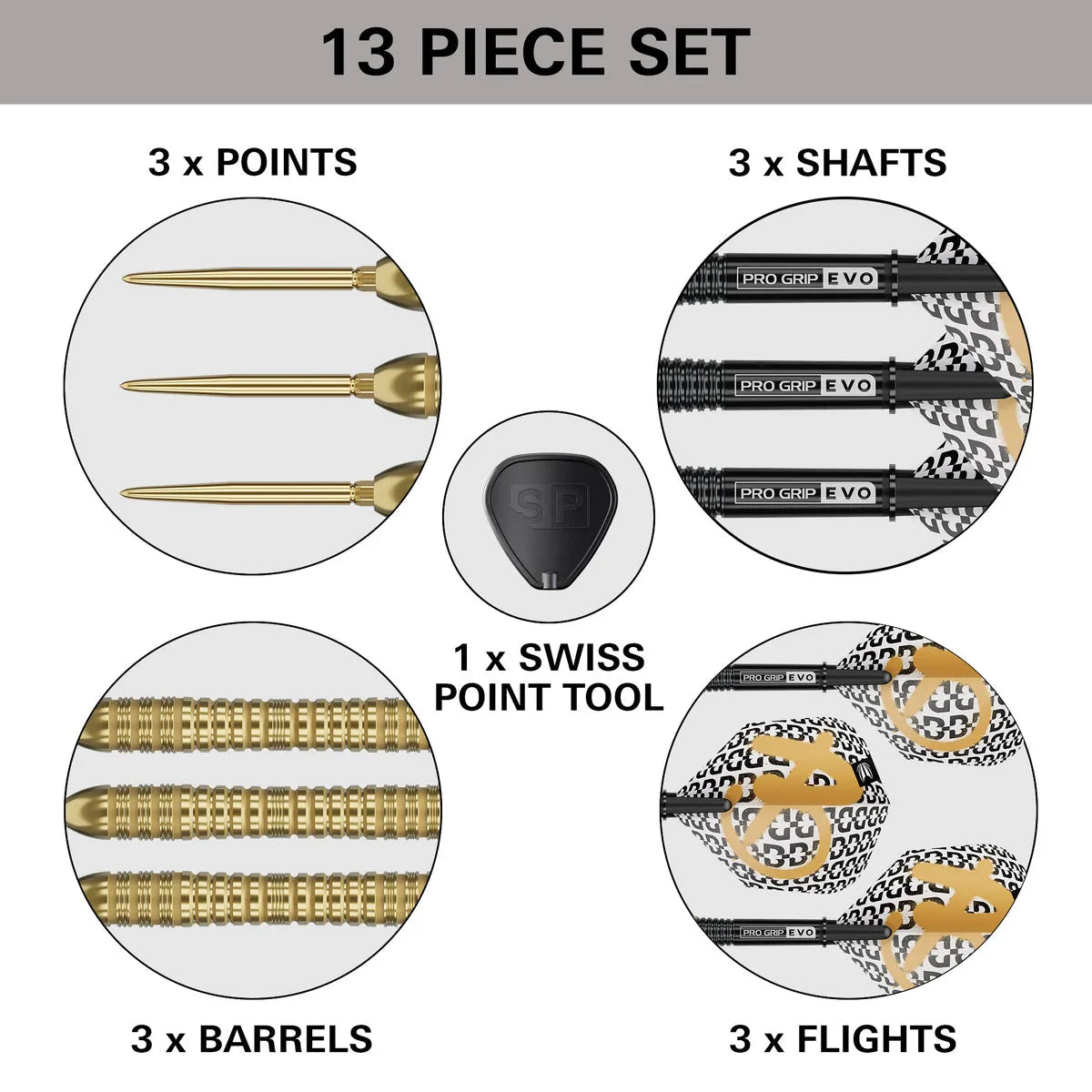 Target Darts Bolide Envy 04 90% Tungsten Steel Tip Darts-6-21 GRAM-Premier Darts