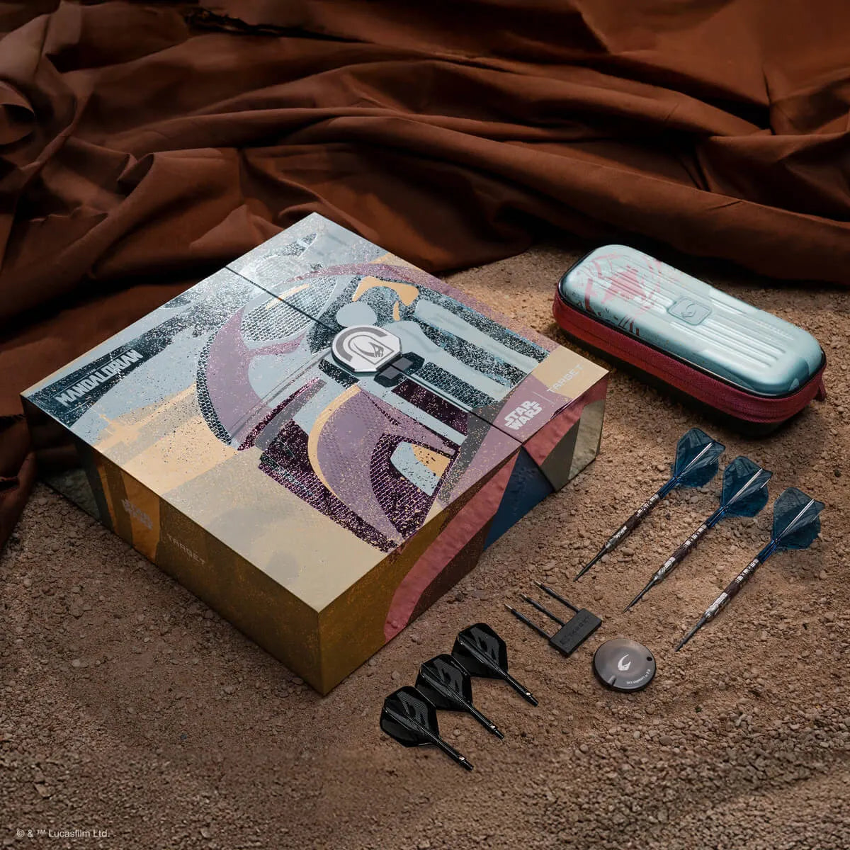 Star Wars | Target Mandalorian SP 95% Tungsten Steel Tip Darts-3-22 GRAM-Premier Darts