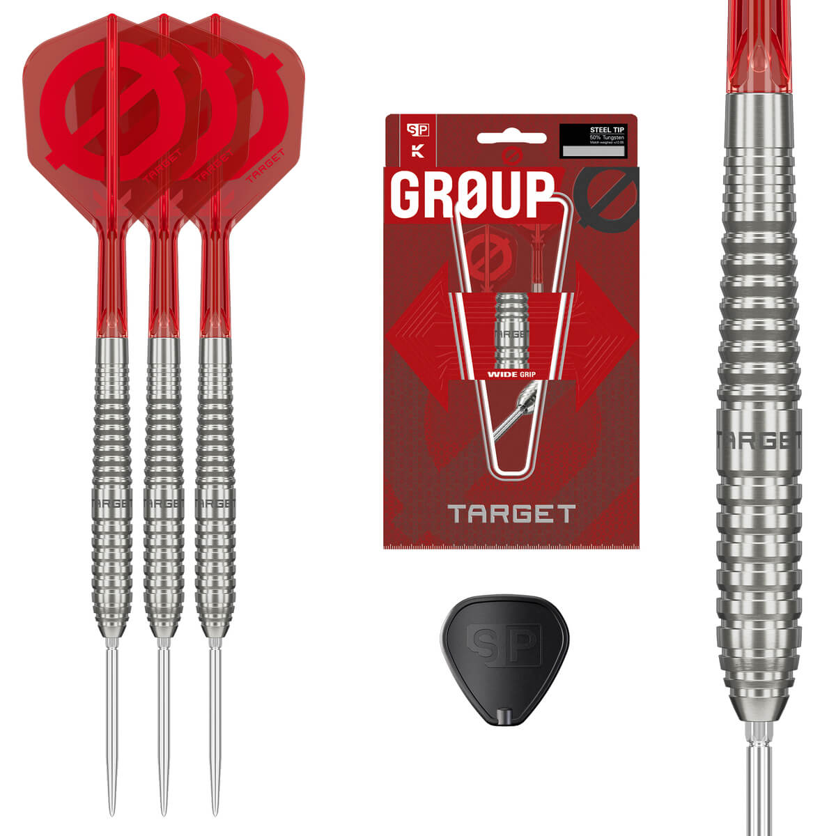 Target Darts Group Ø 01 SP 50% Tungsten Steel Tip Darts-3-22 GRAM-Premier Darts