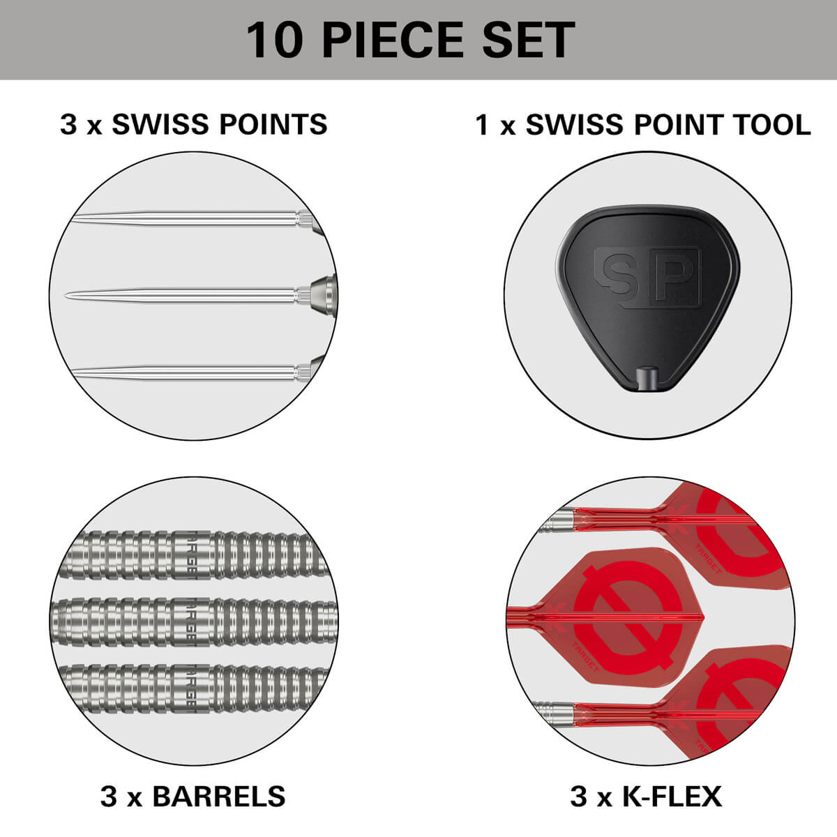 Target Darts Group Ø 01 SP 50% Tungsten Steel Tip Darts-6-22 GRAM-Premier Darts