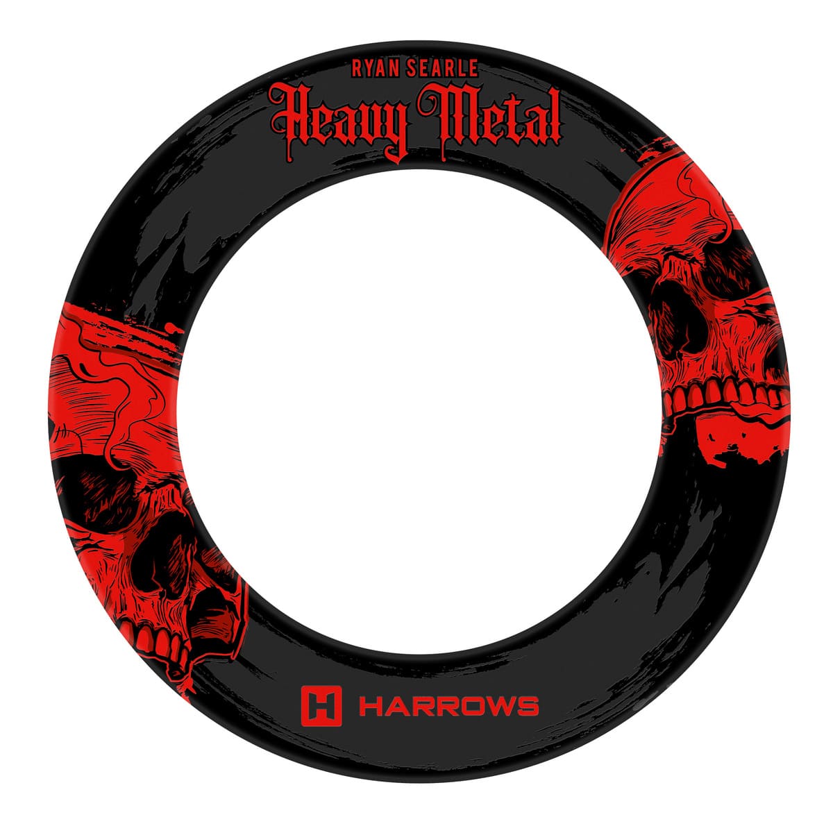 Harrows Ryan Searle Heavy Metal Dartboard Surround-1-Premier Darts