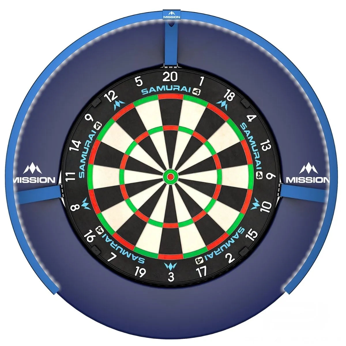 Mission Torus 270 Dartboard Lighting - USB-C-9-Blue-Premier Darts