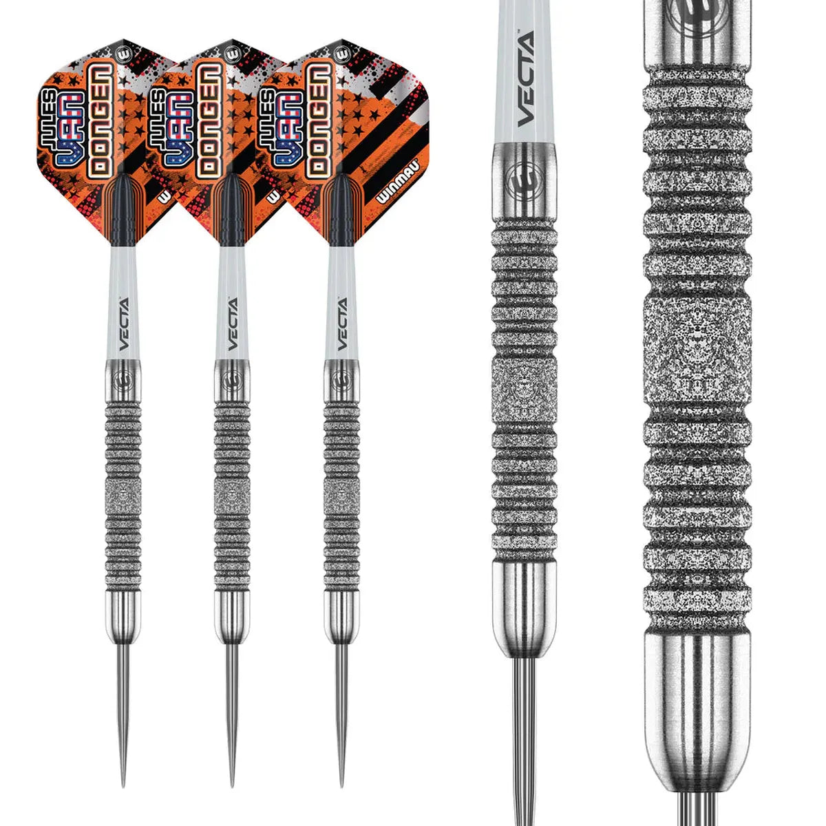 Winmau Jules van Dongen 90% Tungsten Steel Tip Darts