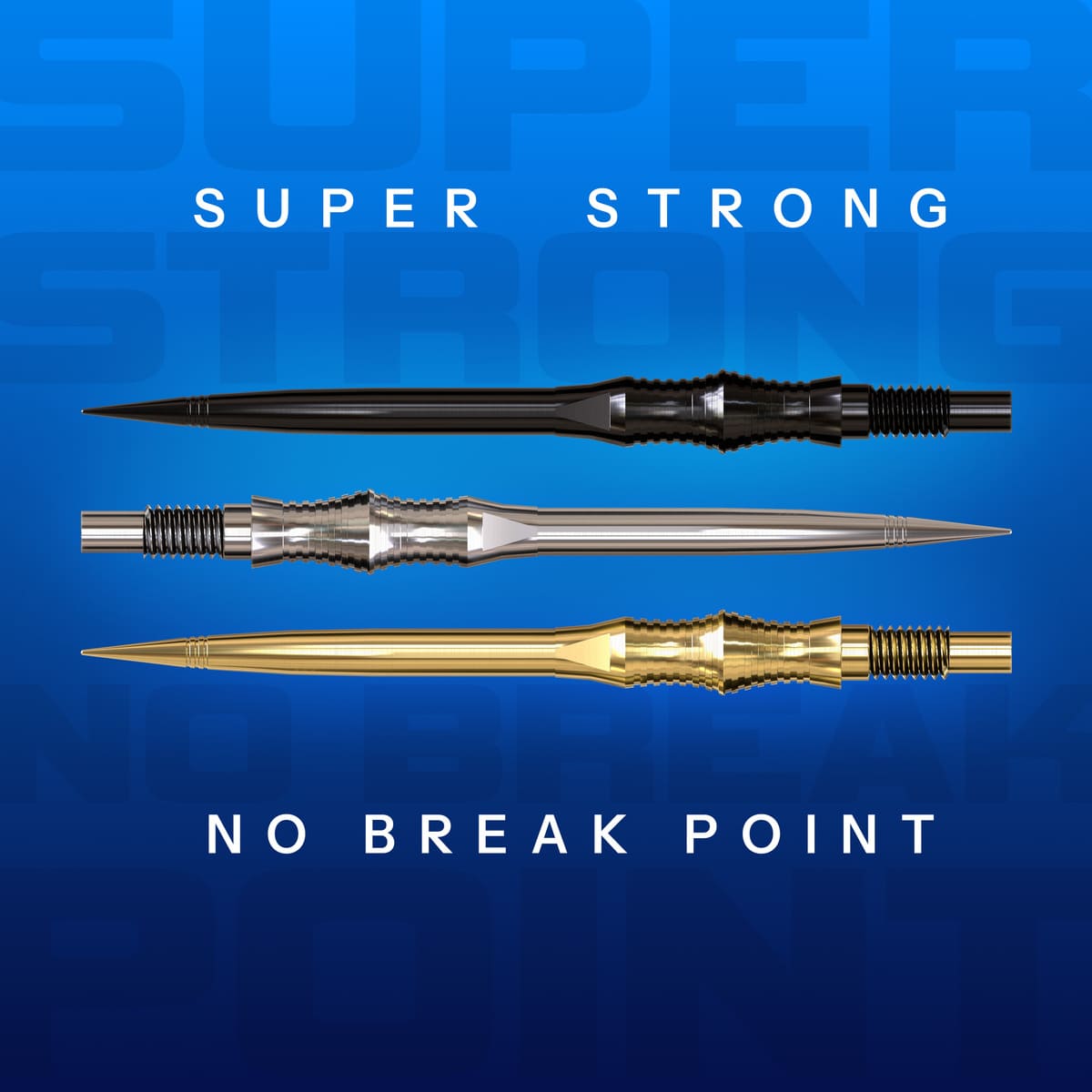 Harrows Apex Spire Elite Series Quick Points-3-Black-30mm-Premier Darts