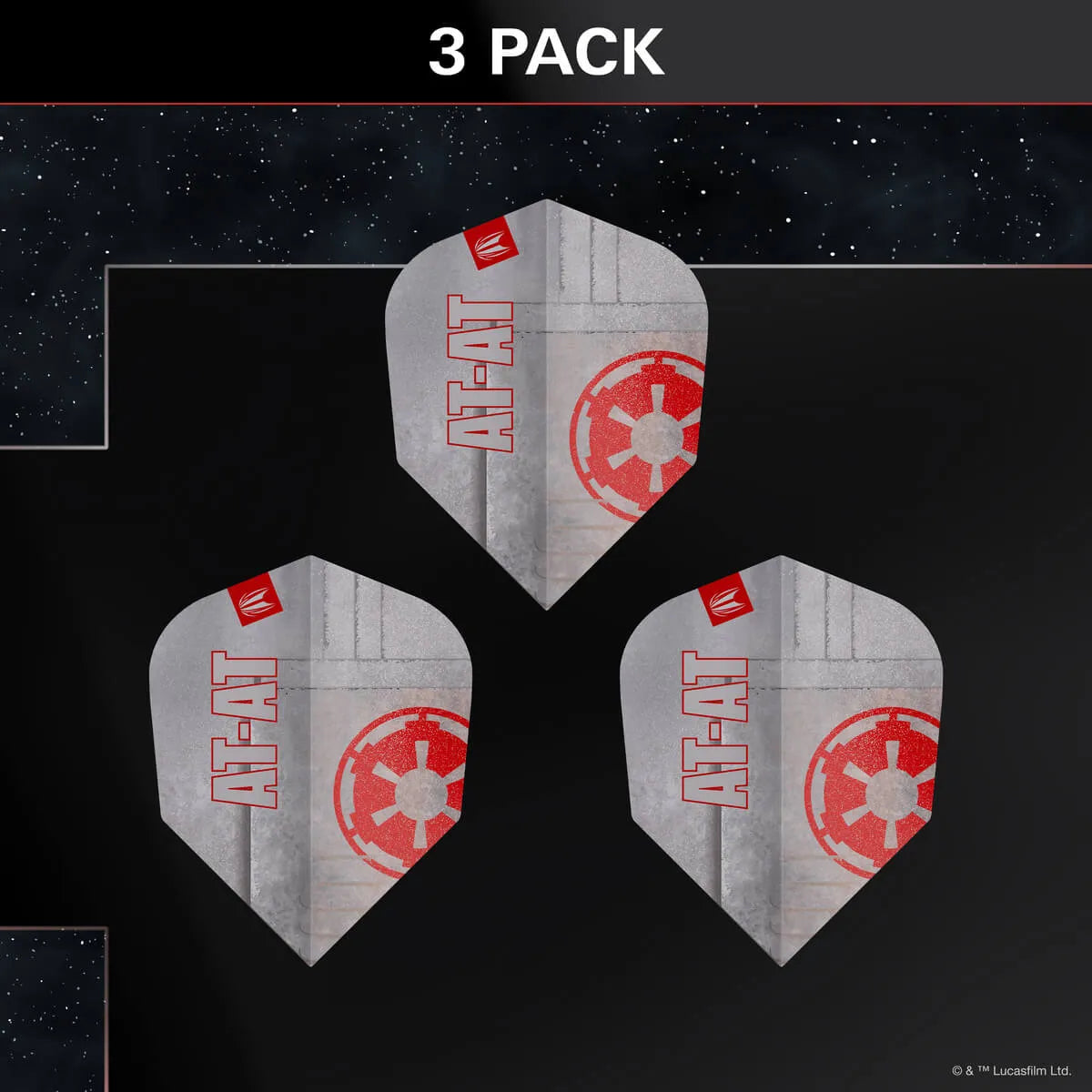 Star Wars | Target Star Wars AT-AT Pro Ultra No6 Dart Flights-6-Premier Darts