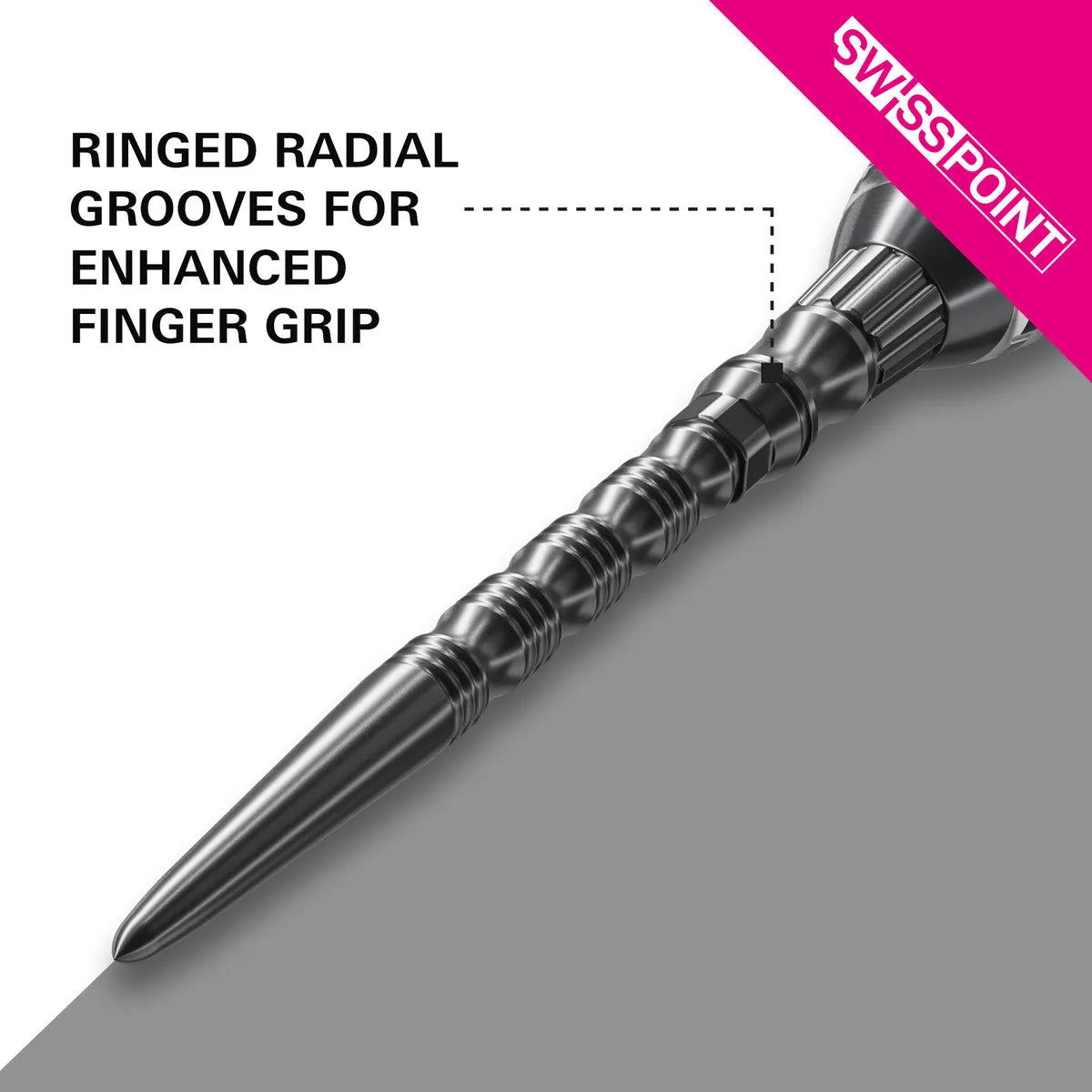 Target Darts Swiss Signature TRB Points-6-Black-30mm-Premier Darts