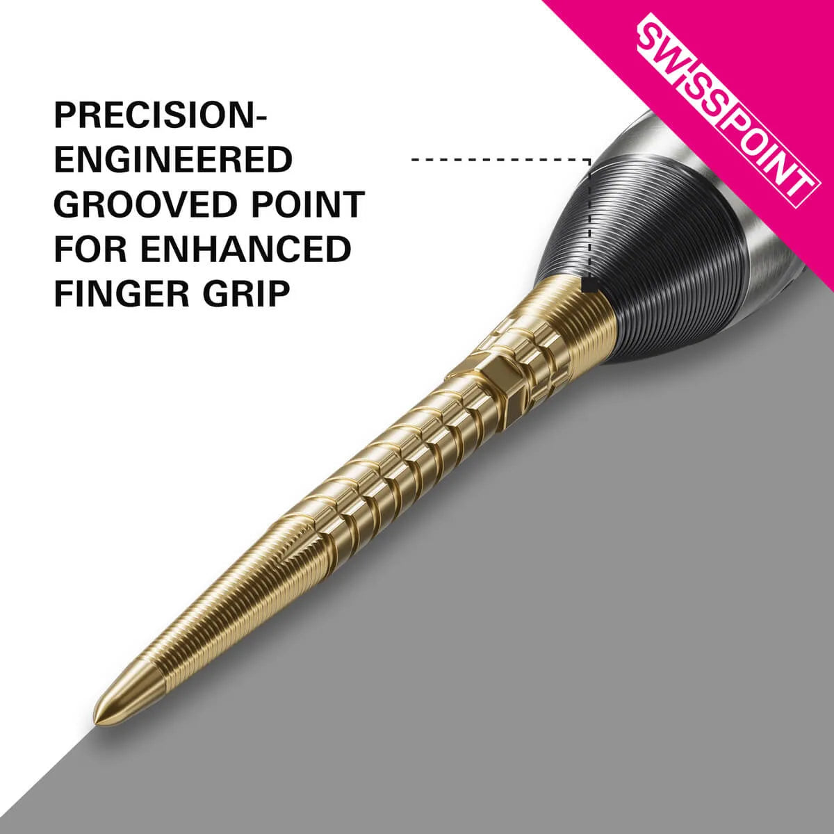 Target Darts Swiss Chrono Storm Points-10-Black-30mm-Premier Darts