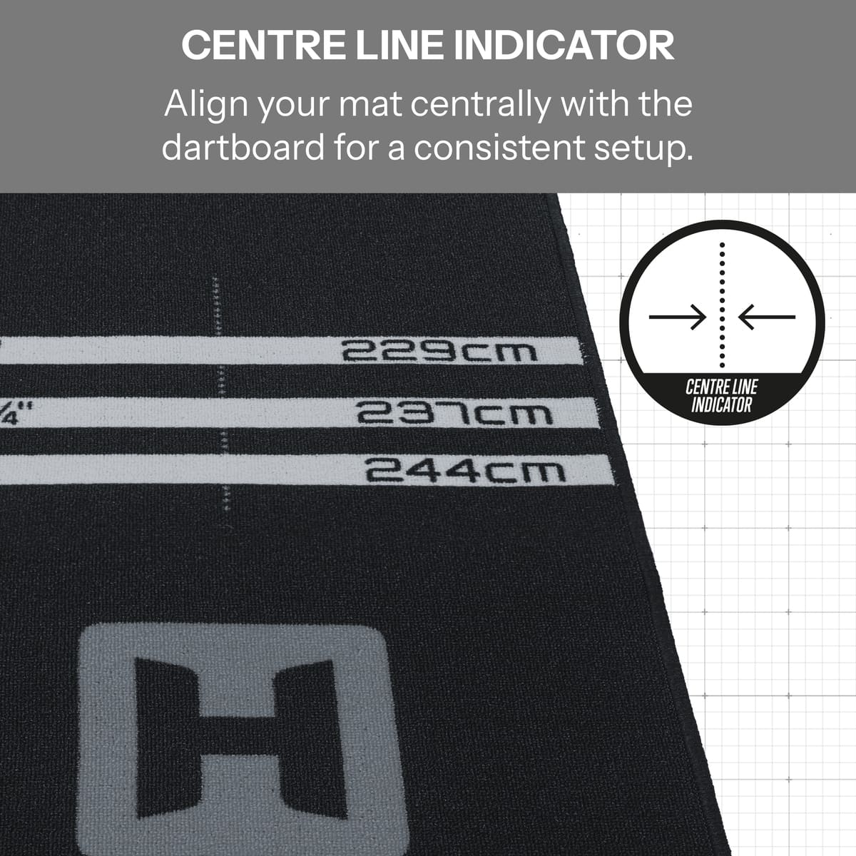 Harrows Fortis Mat-5-Grey-Premier Darts