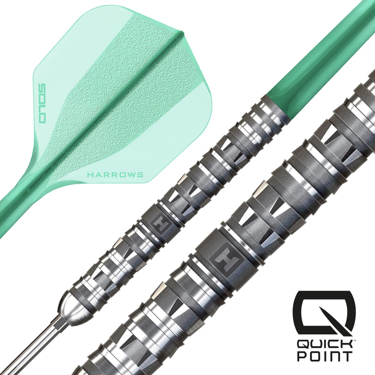 Harrows Torrent Parralel QP 90% Tungsten Steel Tip Darts-3-23 GRAM-Premier Darts