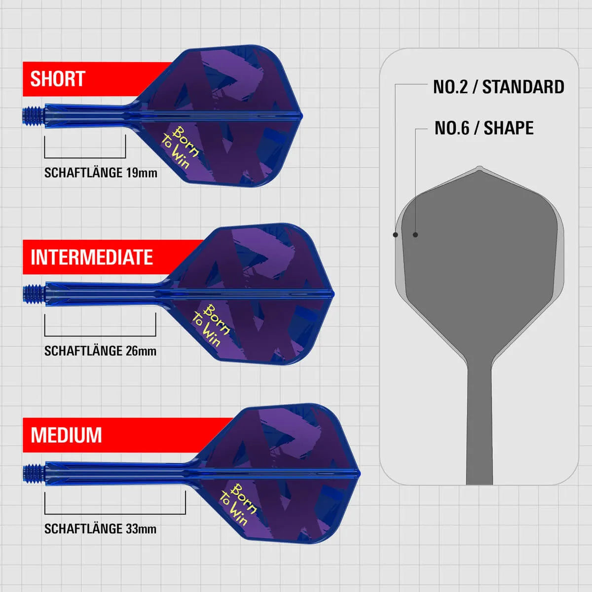Target Darts Luke Littler World Champion K-Flex No6-4-Short-Premier Darts