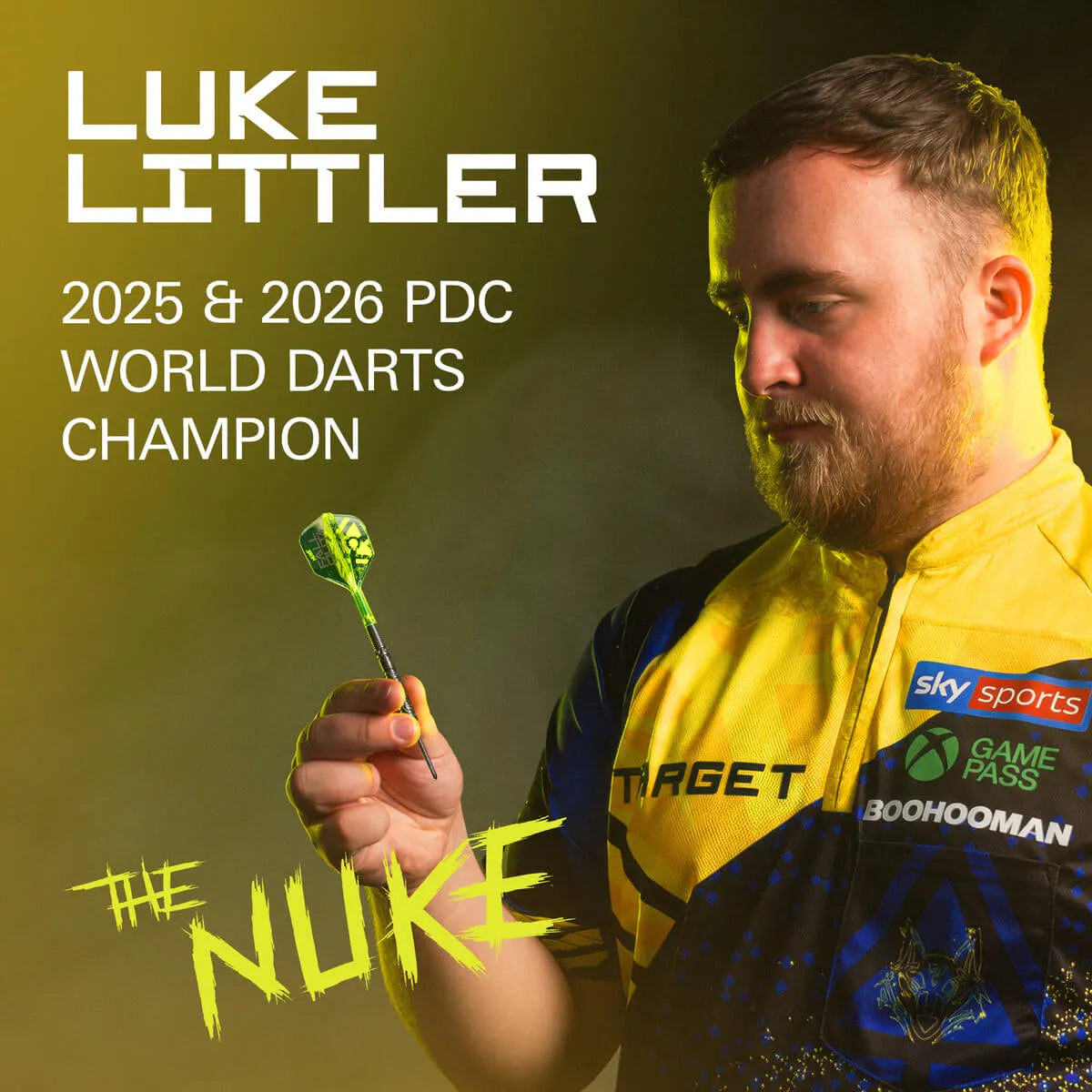 Target Darts Luke Littler Fallout K-Flex No6-2-Short-Premier Darts