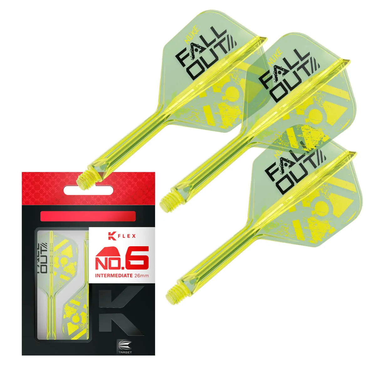 Target Darts Luke Littler Fallout K-Flex No6-7-Intermediate-Premier Darts