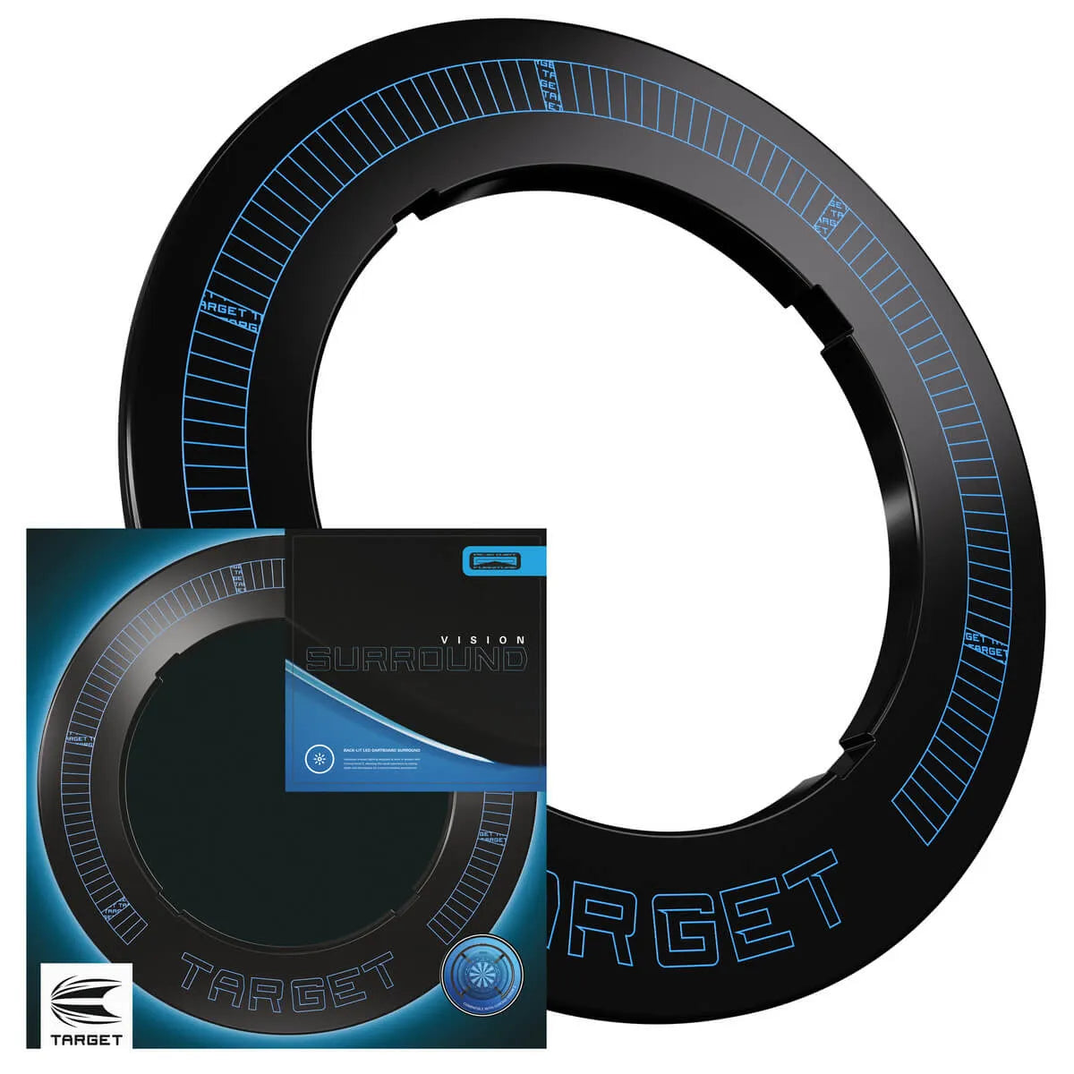 Target Darts Corona Vision Notched Surround-2-Premier Darts