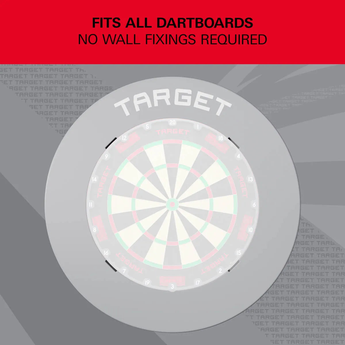 Target Darts Notched Surround-14-Black-Premier Darts