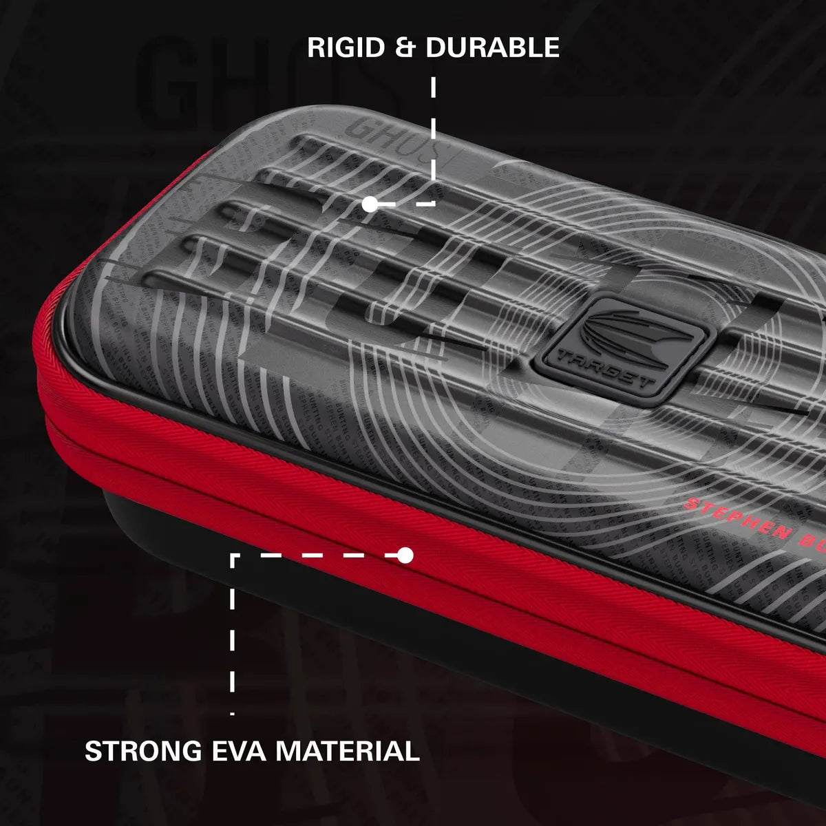 Target Darts Takoma Ghost Series Stephen Bunting Case