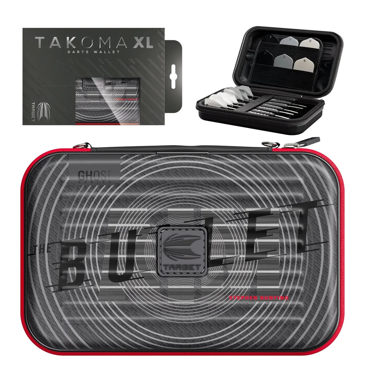 Target Darts Takoma Ghost Series Stephen Bunting XL Case