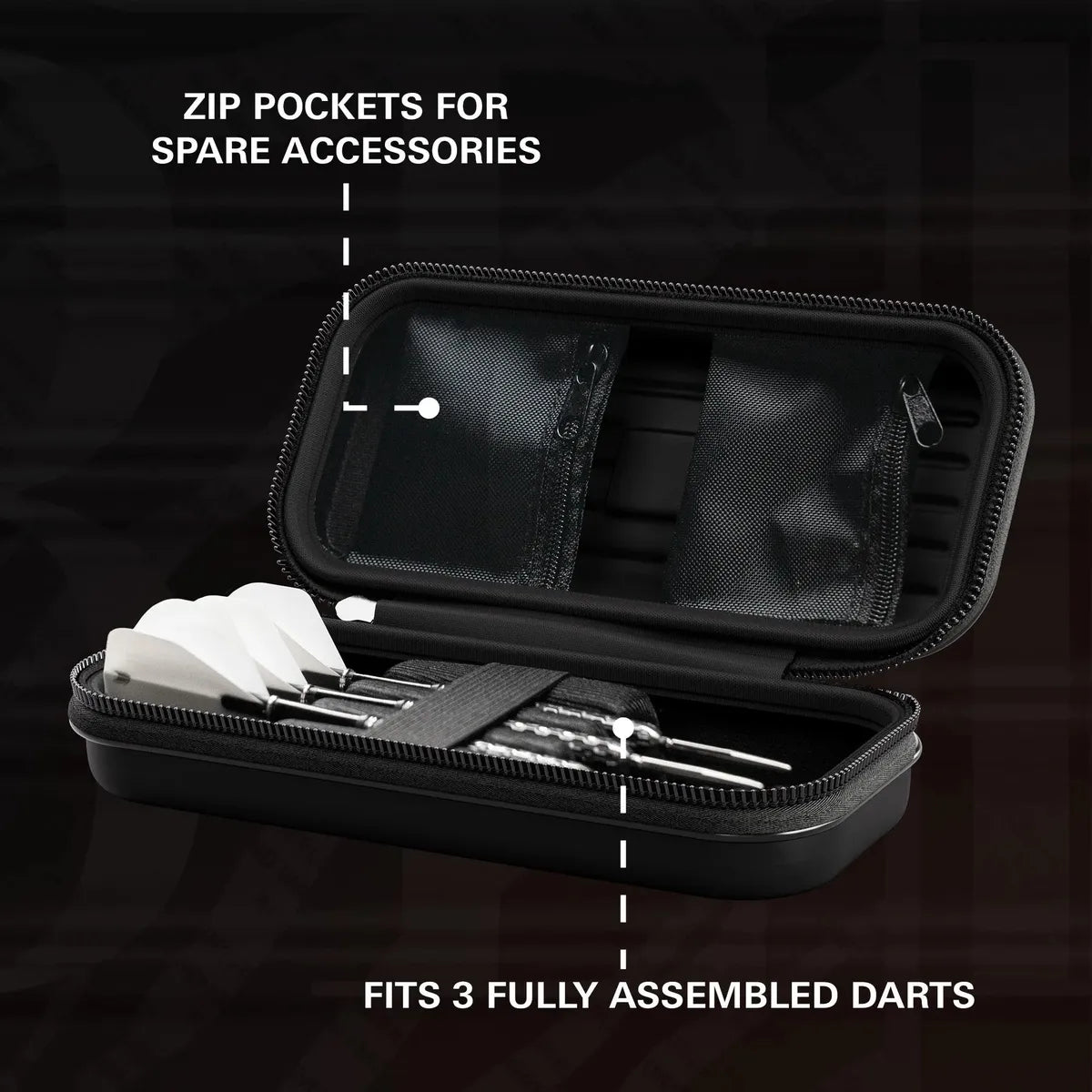 Target Darts Takoma Ghost Series Raymond Van Barneveld Case