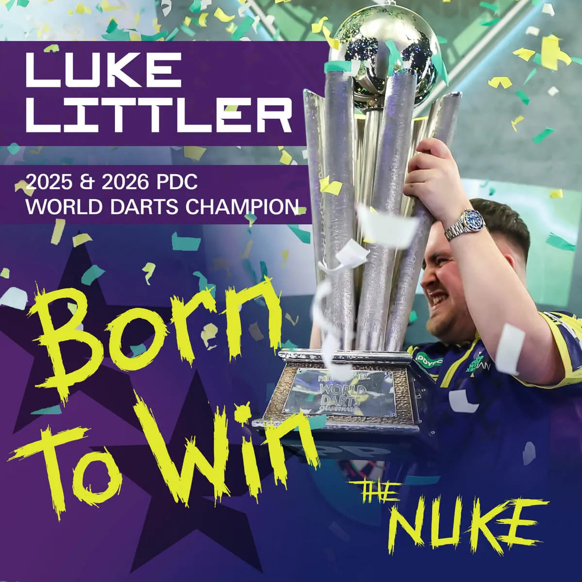 Target Darts Luke Littler World Champion Boa Darts Case-2-Premier Darts