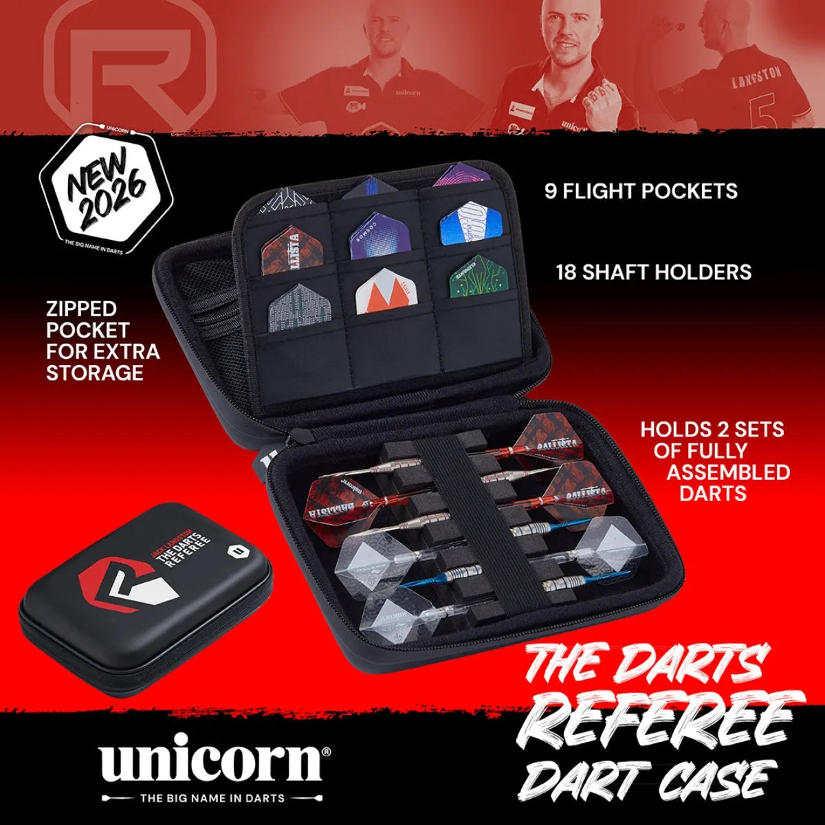 Unicorn Ultra Player The Darts Referee Darts Case