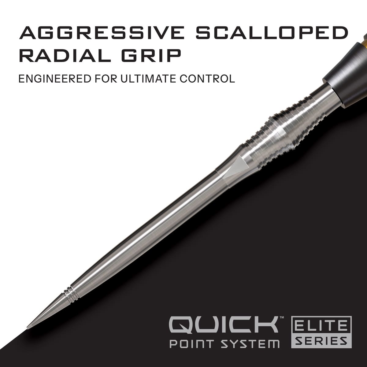 Harrows Spire Elite Series Quick Points-5-Black-30mm-Premier Darts