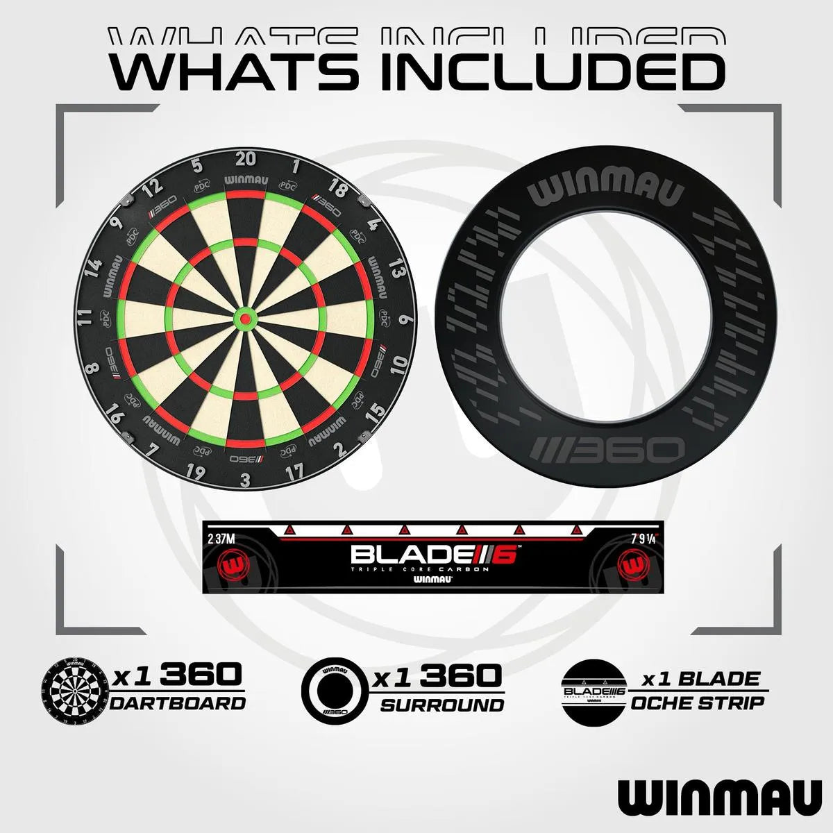 Winmau Blade 360 Surround Set Bundle