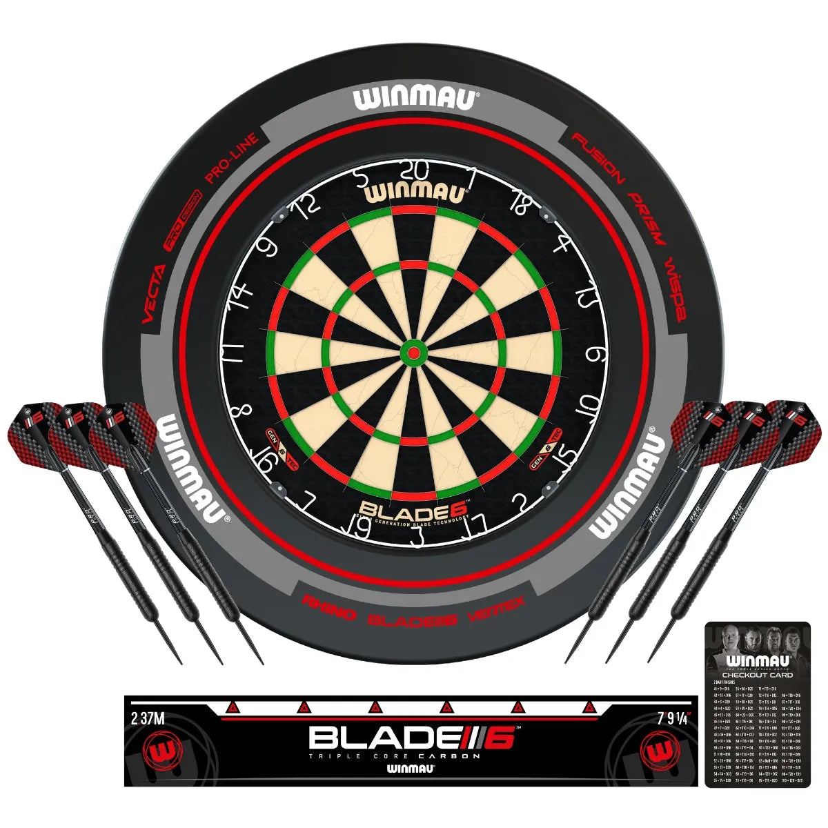 Winmau Blade 6 Surround Set Bundle