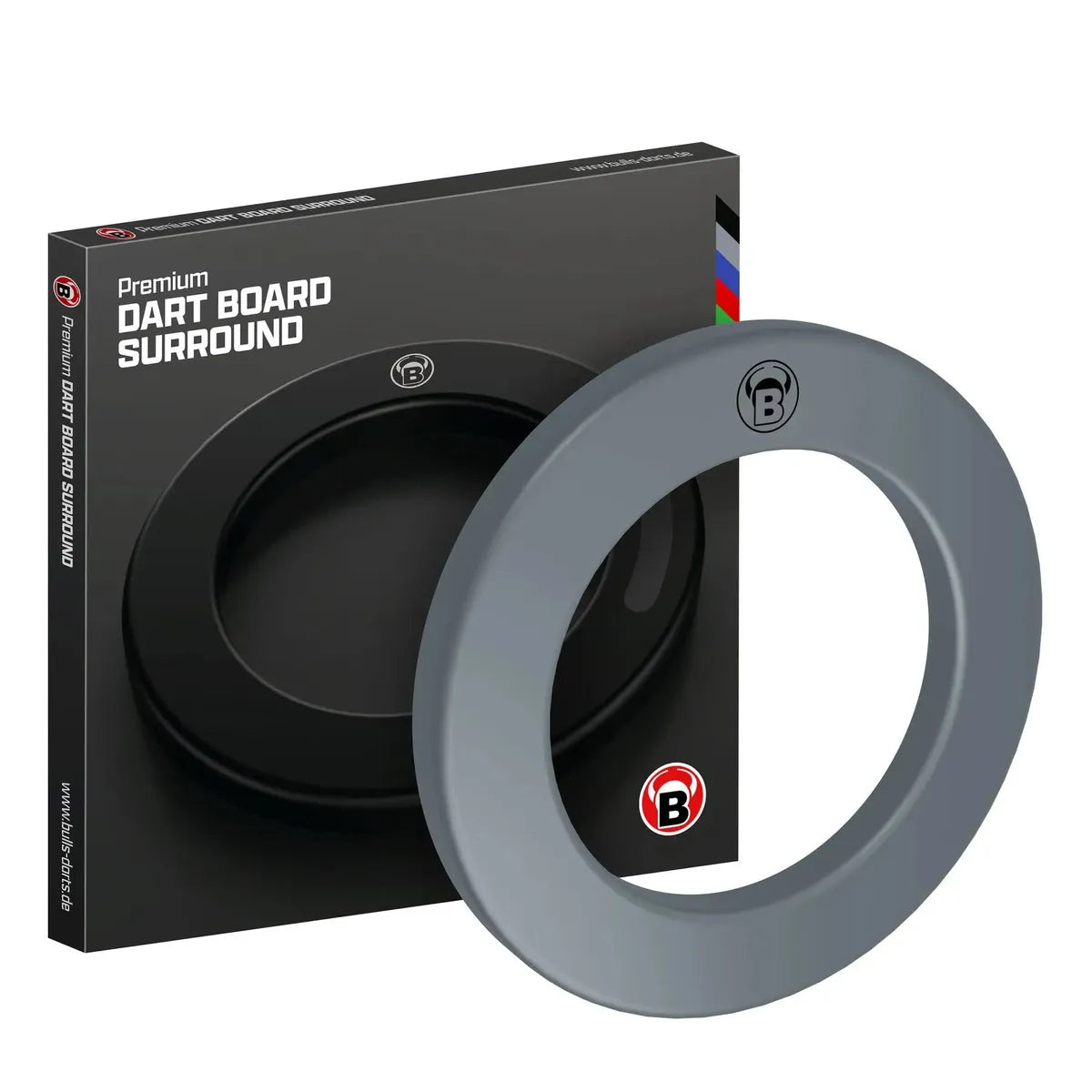 Bull's DE Premium PU Dartboard Surround-5-Grey-Premier Darts