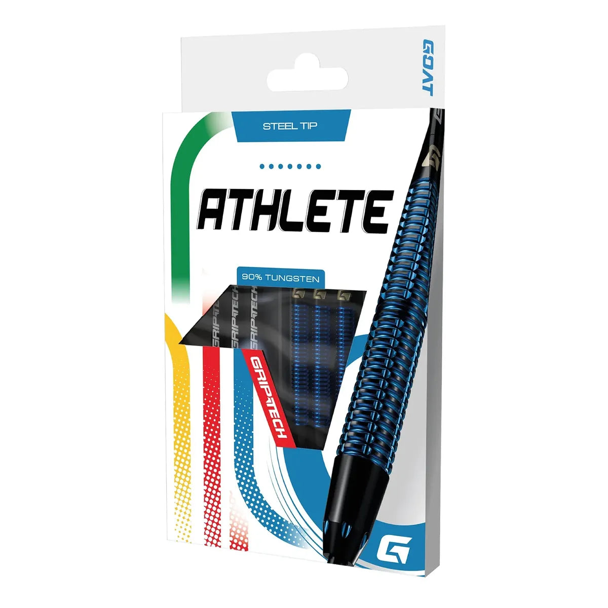 GOAT Athlete Blue 90% Tungsten Steel Tip Darts-6-20 GRAM-Premier Darts
