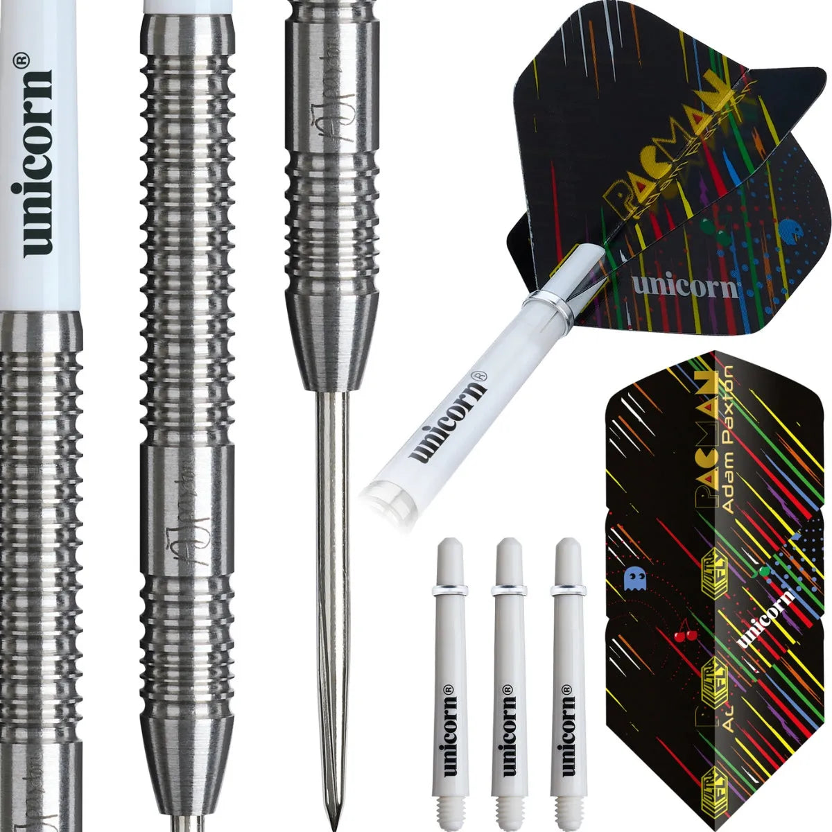 Unicorn Adam Paxton Contender 90% Tungsten Steel Tip Darts