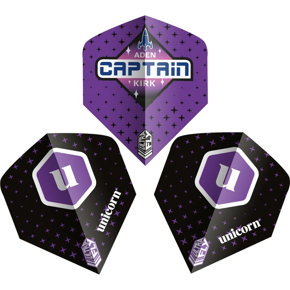 Unicorn Big Wing Aden Kirk Dart Flights