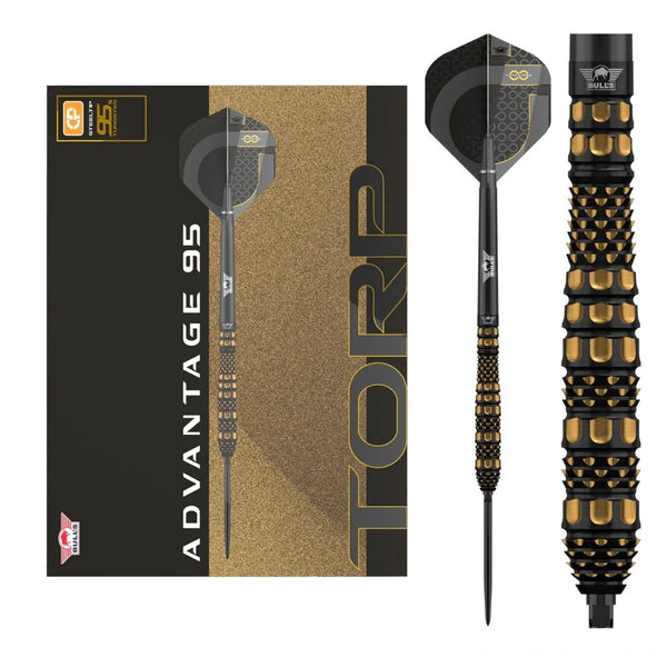 Bull's NL Advantage Torp CP 95% Tungsten Steel Tip Darts-1-22 GRAM-Premier Darts