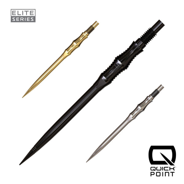 Harrows Apex Spire Elite Series Quick Points-1-Black-30mm-Premier Darts
