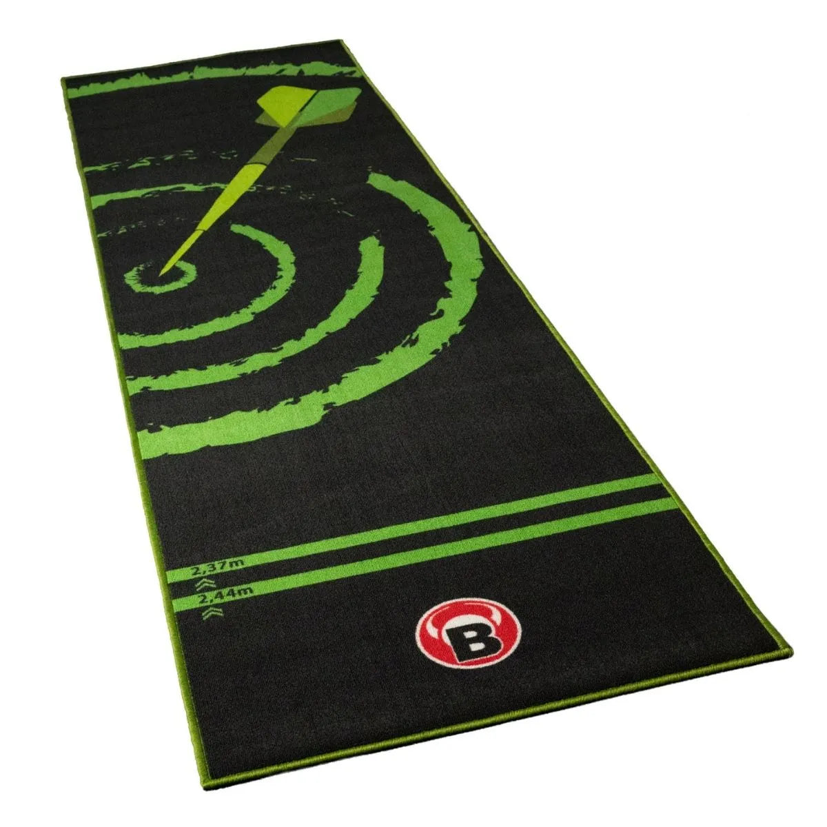 BEAZD 140 Carpet Darts Mat Green / Black-1-Premier Darts