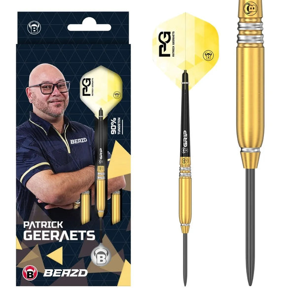 BEAZD Patrick Geeraets 90% Tungsten Steel Tip Darts-1-23 GRAM-Premier Darts