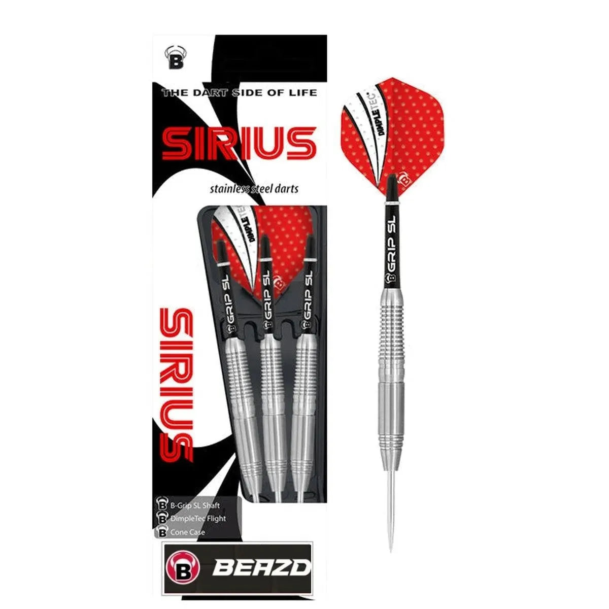 BEAZD Sirius Stainless Steel Tip Darts-2-22 GRAM-Premier Darts