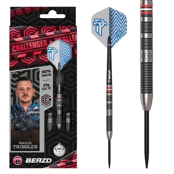 BEAZD Challenger Patrick Tringler 90% Tungsten Steel Tip Darts-1-21 GRAM-Premier Darts
