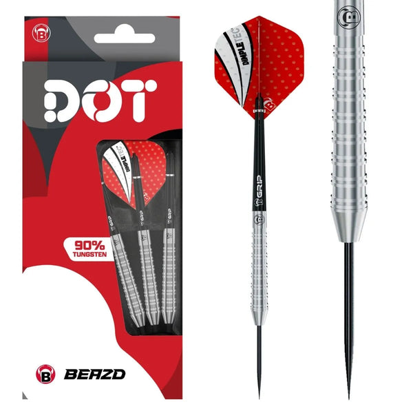 BEAZD Dot D3 90% Tungsten Steel Tip Darts-1-22 GRAM-Premier Darts