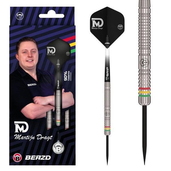 BEAZD Martijn Dragt 90% Tungsten Steel Tip Darts-1-24 GRAM-Premier Darts