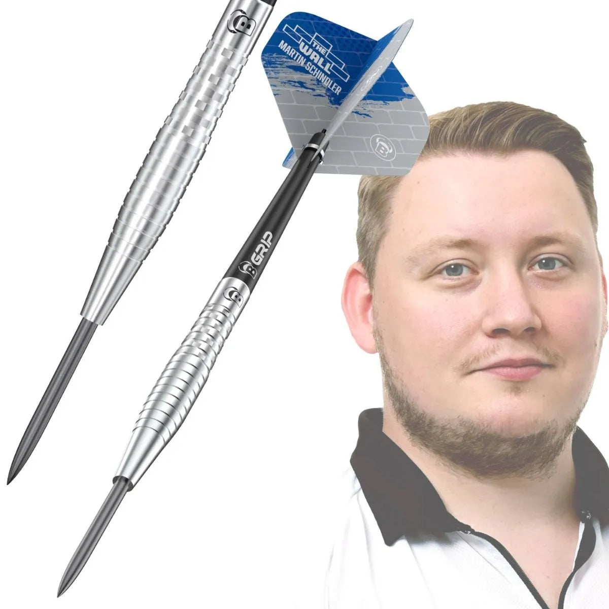 BEAZD Martin Schindler G2 90% Tungsten Steel Tip Darts-3-21 GRAM-Premier Darts