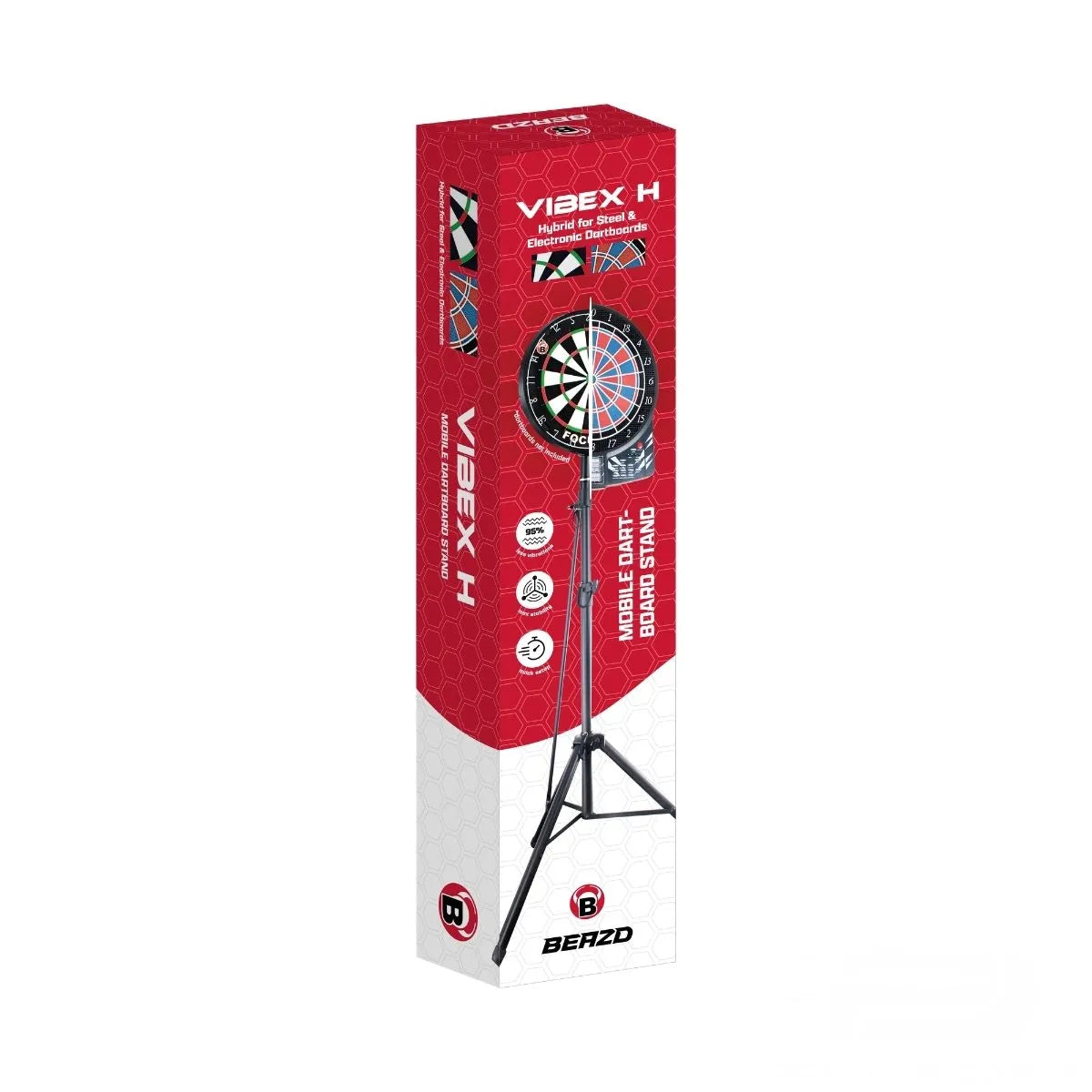 BEAZD Vibex H Dartboard Stand-2-Premier Darts