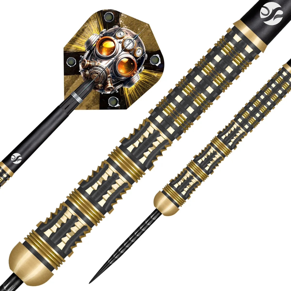 Shot Badlands Sheriff 90% Tungsten Steel Tip Darts-2-23 GRAM-Premier Darts