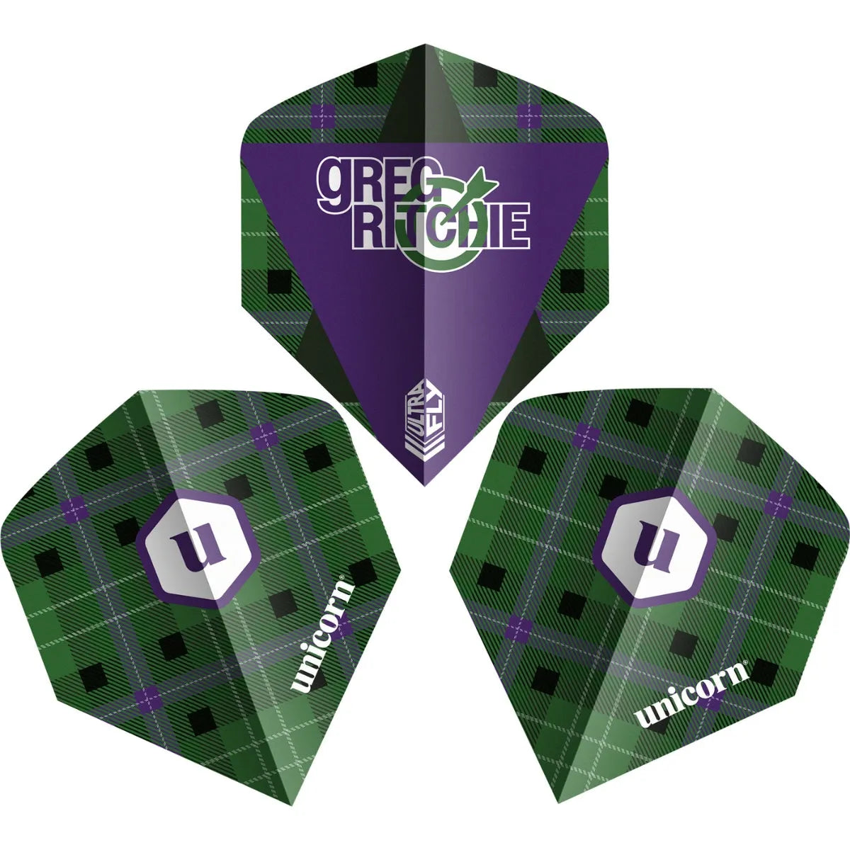 Unicorn Big Wing Greg Ritchie Dart Flights
